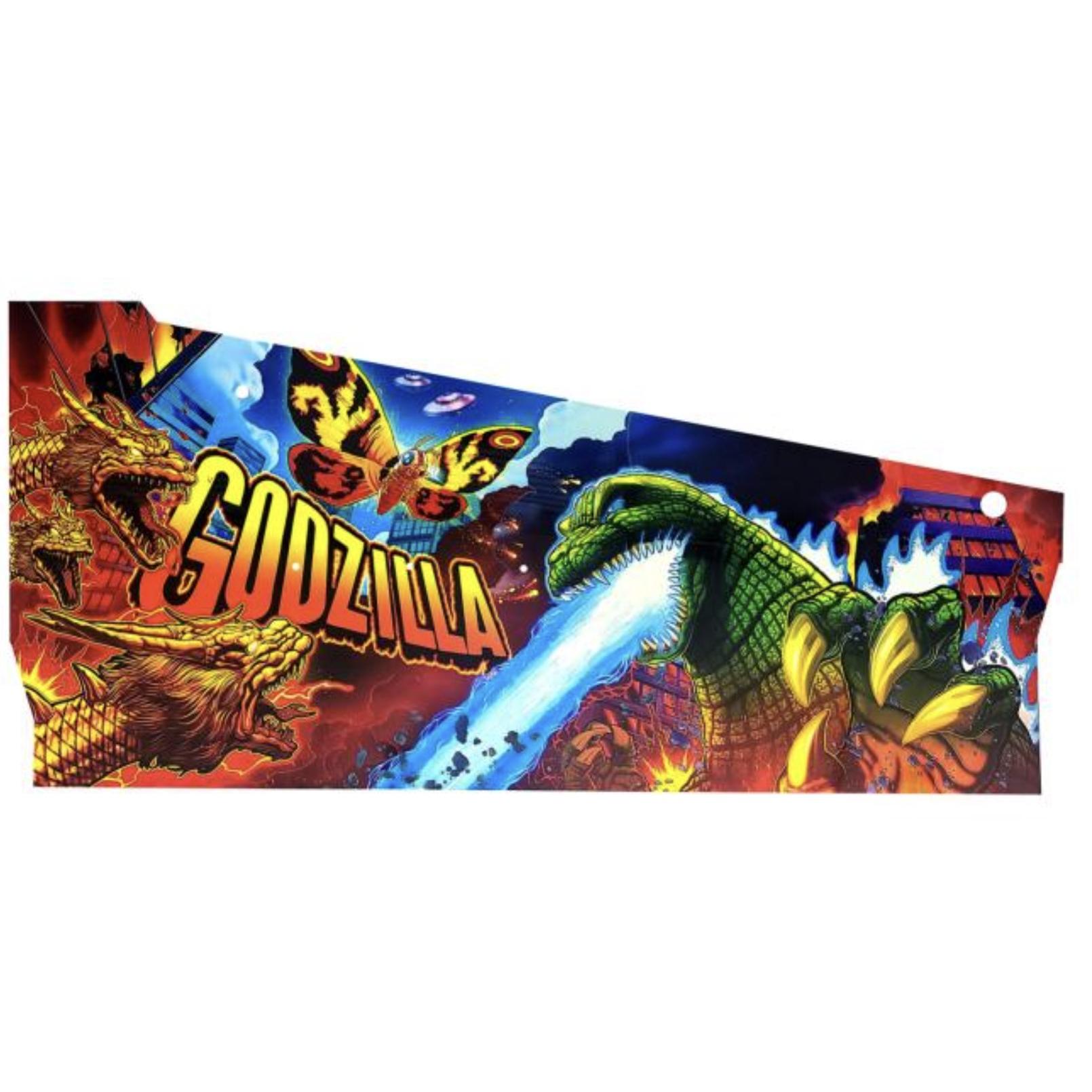 820-76T7-03 Stern Godzilla Premium Cabinet Decal - Left